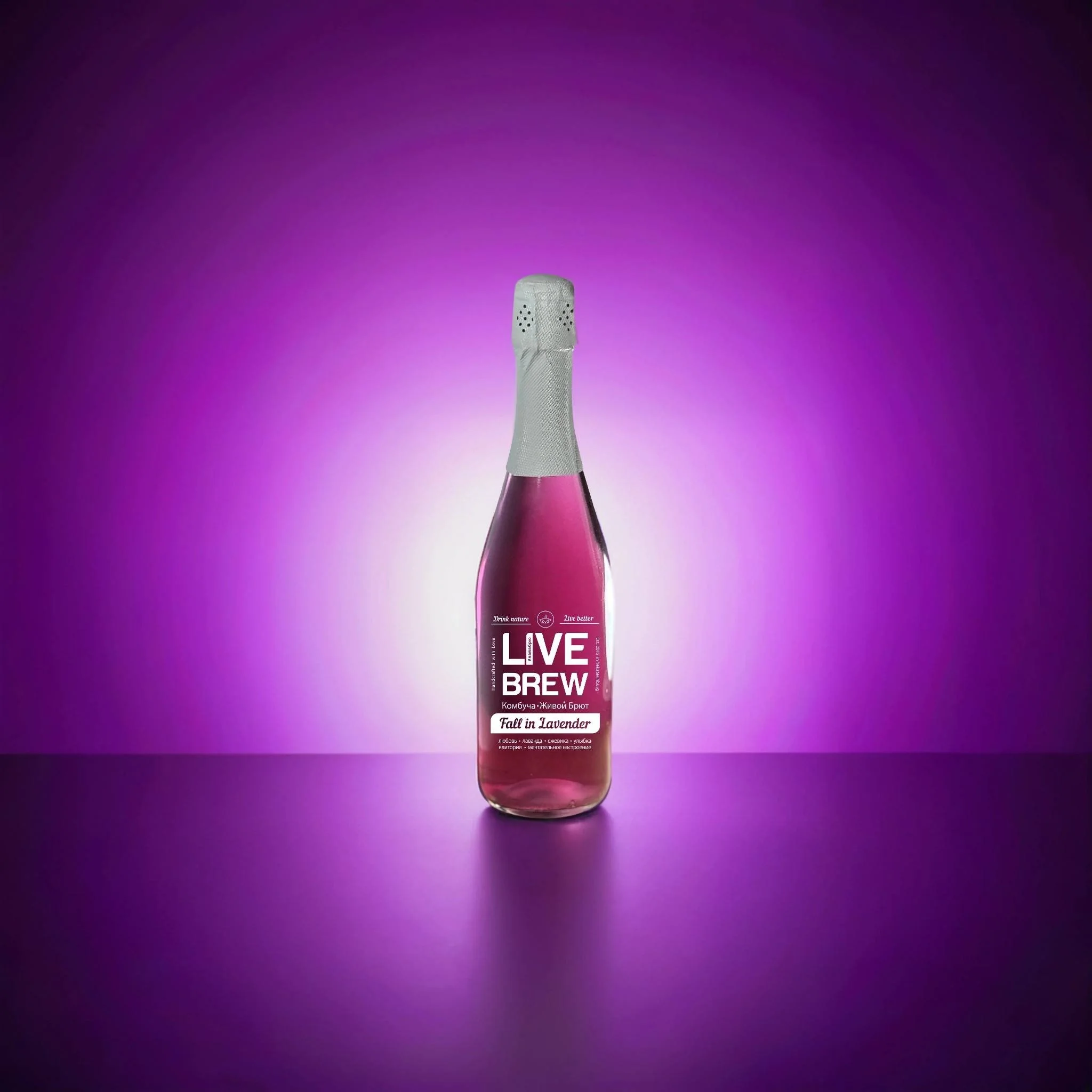 LIVE BREW комбуча Живой БРЮТ ver.2.026 Fall In Lavender